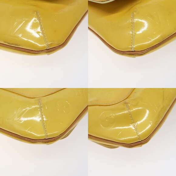 LOUIS VUITTON Monogram Vernis Thompson Street Bag Yellow M91071 - Picture 10 of 12